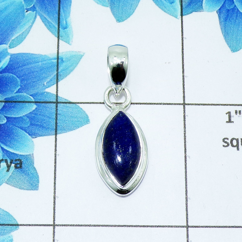 Amazing Lapis Lazuli E - ISP980-Sterling silver Lapis Lazuli Pendants