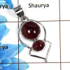 Tourmaline Cab N - NSP998 - Newly Arrival Natural Pink Tourmaline Gemstone 925 Sterling Silver Plain Setting Pendant
