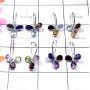 4 Pcs. Multi Cut Gmestone A - SBP994-Sterling Silver Semiprecious Gemstone Fabulous Bejal Earr