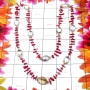 13.5 inch Crystal O - SGN998-Beads Necklace with Silver Gold Plated