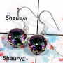 Mystic Quartz-Y SPE763-Exclusive Mystic Quartz Handmade Wholesale Earrings 925 Sterling Silver
