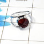 3 Pcs Raw Ethiopian Opal Natural Gemstone 925 Silver Ring-SRR975-O