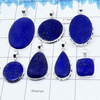 100 Grams Lapis Lazuli Pendants G - WBP100LP - Assorted 925 Silver Pendants