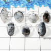 7 Pcs Dendrite Agate Cab Ring - WSLR878-AOCT25 Solid 925 Sterling Silver Cab Dendrite Agate Handmade Wholesale Ring Lot   Ring S