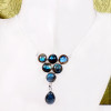 18 inch Labradorite cab A - SCN997-Semiprecious Cab Gemstone 925 Silver Manufacturer 18 inch