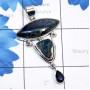 Vivianite C - SSP955-Semiprecious Gemstone 925 Silver Manufacturer Handmade Fa