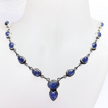 Tanzanite A - SDN964-Sterling 925 Silver Manufacturer Semiprecious Gemstone Ha