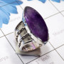 Amethyst B - RSS969-Green Onex In Designer Ring With 925 Sterling Silver Whol
