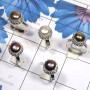 5 Pcs Pearl B - PPR993-Pure 925 Silver 5 Pcs Pearl Ring Lot