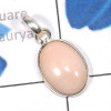 Pink Opal Pendant B - SBP923-Factory made Earring Pendant Bracelet Set Pink Opal 925 S
