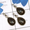 3 Pcs Picasso Jasper Pendant Set A - SBP910-Picasso Jasper Earring Bracelet Pendant Bajal 925 Sterlin