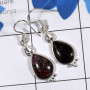 Eudialyte Earring E - SBP904-Bejal Eudialyte 925 Sterling Silver Handmade Jewellery Co