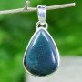 BLOOD AGATE F - BLD996- BLOOD AGATE GEMSTONE LOVELY PENDANTS WITH 925 STERLING S