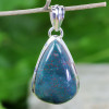 BLOOD AGATE H - BLD996- BLOOD AGATE GEMSTONE LOVELY PENDANTS WITH 925 STERLING S
