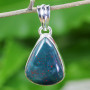 BLOOD AGATE A - BLD995- FANTASTIC BLOOD AGATE GEMSTONE WOMEN PENDANTS MADE IN 92