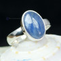 KYNITE CAB D - PSR837- NATURAL KYNITE CAB GEMSTONE PLAIN SETTING RINGS MADE IN
