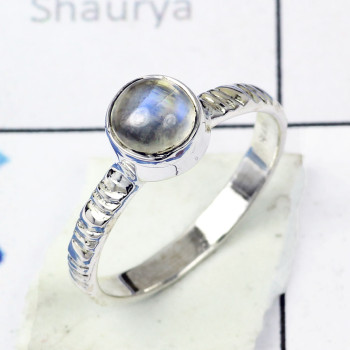RAINBOW MOONSTONE F - BDR956- EXCLUSIVE NEW COLLECTION OF RAINBOW MOONSTONE RINGS MADE
