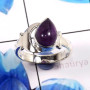 Amethyst Cab A - RSS890-Fabulous Latest Design 925 Sterling Silver Handmade Rings