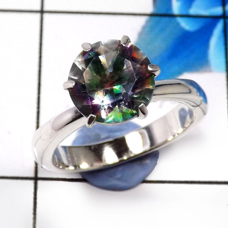 Mystic Quartz I - SSH996-Christmas Special Mystic Quartz Glamorous Elegant Rings 9