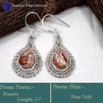 Rosetta M - SDE751-Marvellous Wholesale Handmade Designer Earrings 925 Sterl