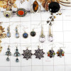 10 Pcs Mix Cab & Cut Stone E - BDA930-Sleek 10 Pcs Mix Lots Ring Earrings Pendant 925 Silver Cu