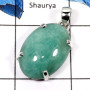 Amazonite A - SPS894-Fabulous Amazonite Wholesale Prong Setting Pendants 925 Sterling Silver
