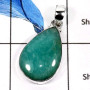 Amazonite H - SPS894-Fabulous Amazonite Wholesale Prong Setting Pendants 925 Sterling Silver