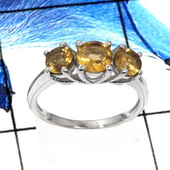 Citirne O - RSS823-Pretty Look Cut Gemstone Designer Wholesale Rings 925 Sterling Silver
